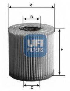 Масляный фильтр двигателя UFI 2515100