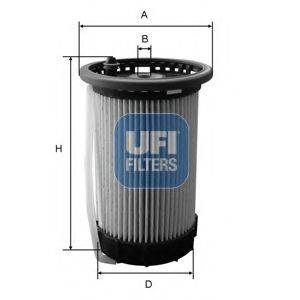 Фильтр топливный UFI 2603200