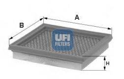 Фильтр воздушный двигателя UFI 30.544.00