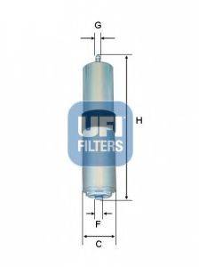 Фильтр топливный UFI 3192600