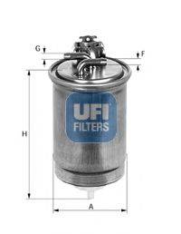 Фильтр топливный UFI 55.427.00