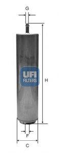 Фильтр топливный UFI 31.952.00