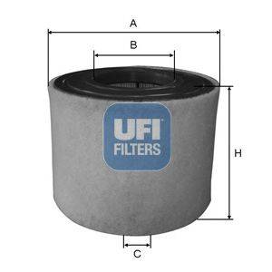 Фильтр воздушный двигателя UFI 27.A54.00