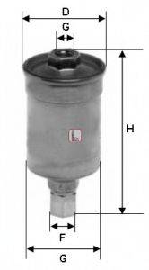 Фильтр топливный SOFIMA S1511B