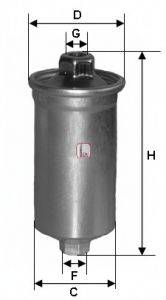 Фильтр топливный SOFIMA S 1699 B