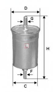 Фильтр топливный SOFIMA S1718B