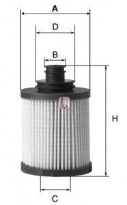 Масляный фильтр двигателя SOFIMA S 5031 PE