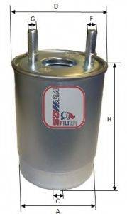 Фильтр топливный SOFIMA S 4108 NR