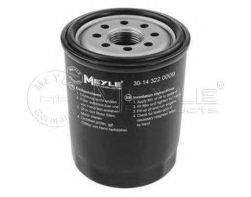 Масляный фильтр двигателя MEYLE 30143220009