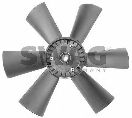 Крыльчатка вентилятора (охлаждение двигателя) SWAG 10917852