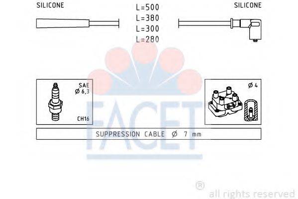 Провода зажигания FACET 47252