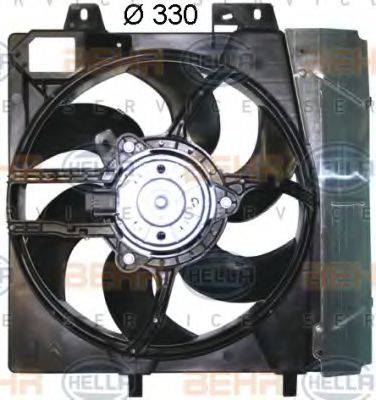 Вентилятор (охлаждение двигателя) HELLA 8EW 351 043-551