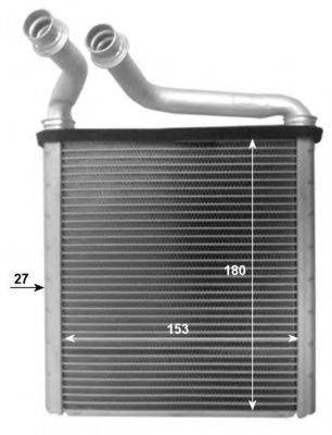 Радиатор отопителя NRF 54205