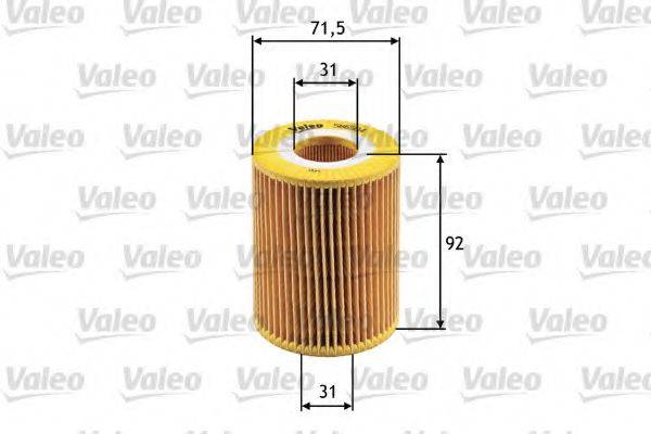 Масляный фильтр двигателя VALEO 586504