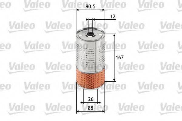 Масляный фильтр двигателя VALEO 586518
