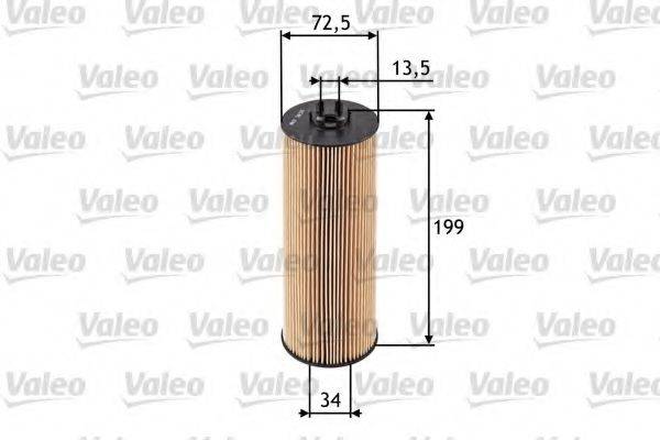 VALEO 586520 Масляный фильтр двигателя