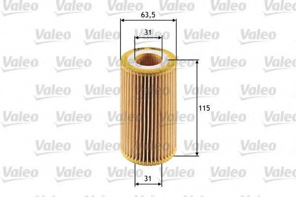 Масляный фильтр двигателя VALEO 586524