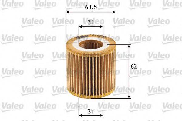 Масляный фильтр двигателя VALEO 586536