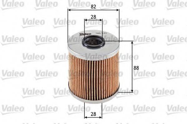 Масляный фильтр двигателя VALEO 586543