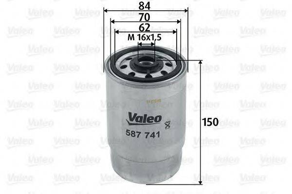Фильтр топливный VALEO 587741