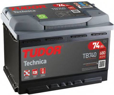 TUDOR TB740 АКБ (стартерная батарея)