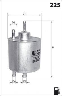 Фильтр топливный MECAFILTER ELE6029
