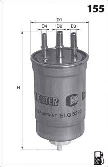 Фильтр топливный MECAFILTER ELG5328