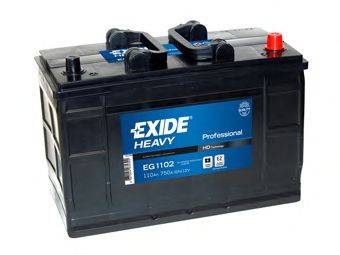 АКБ (стартерная батарея) EXIDE EG1102