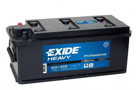 АКБ (стартерная батарея) EXIDE EG1355