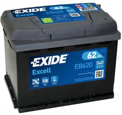 АКБ (стартерная батарея) EXIDE EB620
