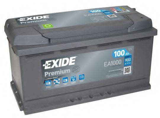 АКБ (стартерная батарея) EXIDE EA1000