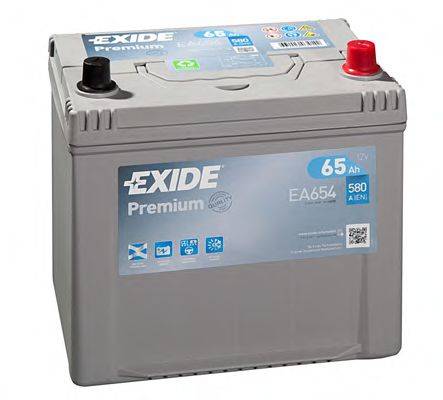 АКБ (стартерная батарея) EXIDE EA654