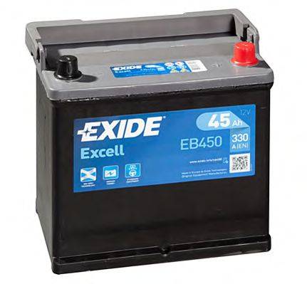 АКБ (стартерная батарея) EXIDE EB450