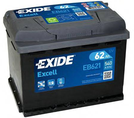 АКБ (стартерная батарея) EXIDE EB621