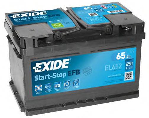 АКБ (стартерная батарея) EXIDE EL652