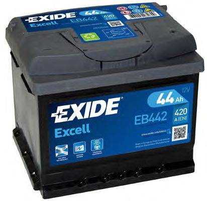 АКБ (стартерная батарея) EXIDE EB442