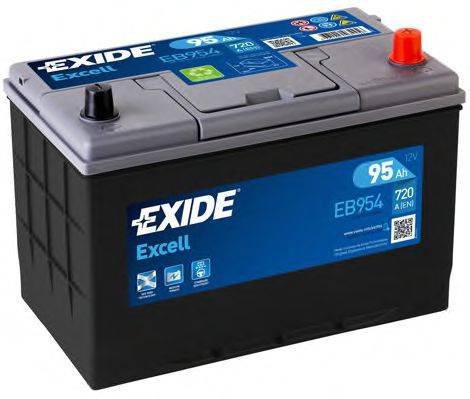АКБ (стартерная батарея) EXIDE EB954