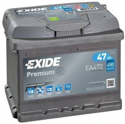 АКБ (стартерная батарея) EXIDE EA472