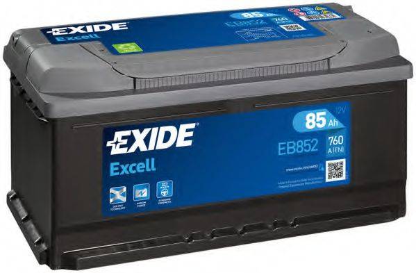 АКБ (стартерная батарея) EXIDE EB852
