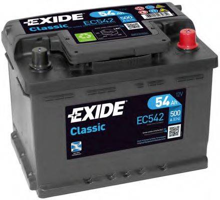 АКБ (стартерная батарея) EXIDE EC542
