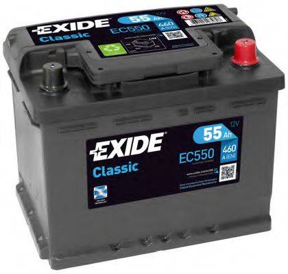 АКБ (стартерная батарея) EXIDE EC550