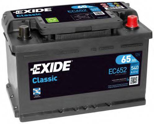 АКБ (стартерная батарея) EXIDE _EC652