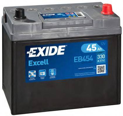 АКБ (стартерная батарея) EXIDE EB454