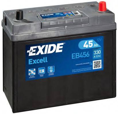 АКБ (стартерная батарея) EXIDE EB456