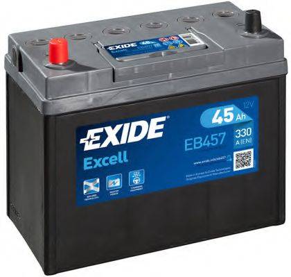 АКБ (стартерная батарея) EXIDE EB457