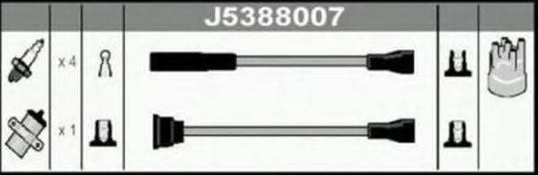 NIPPARTS J5388007 Провода зажигания