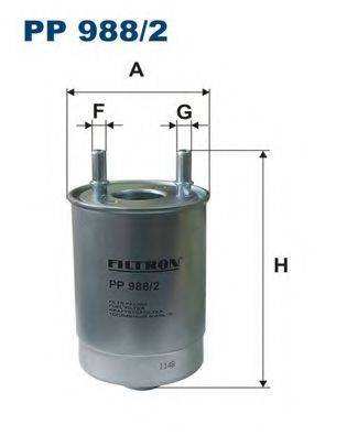 Фильтр топливный FILTRON PP988/2