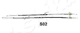 Трос, стояночная тормозная система ASHIKA 1310SS02
