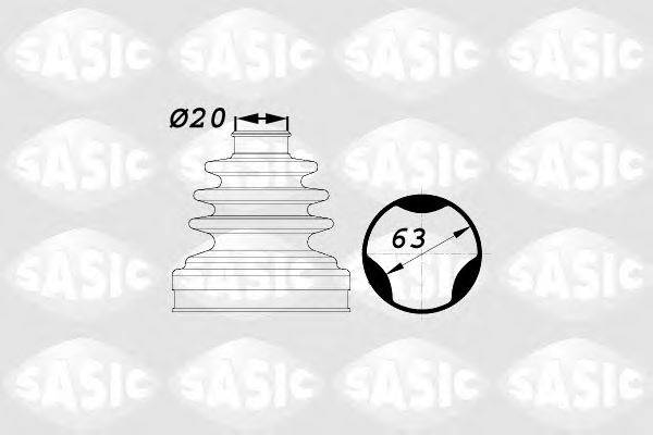 Пыльник ШРУСа (комплект) SASIC 1900003