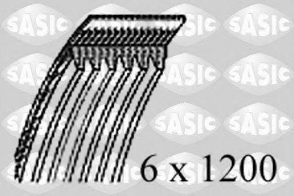 SASIC 1770049 Ремень поликлиновый